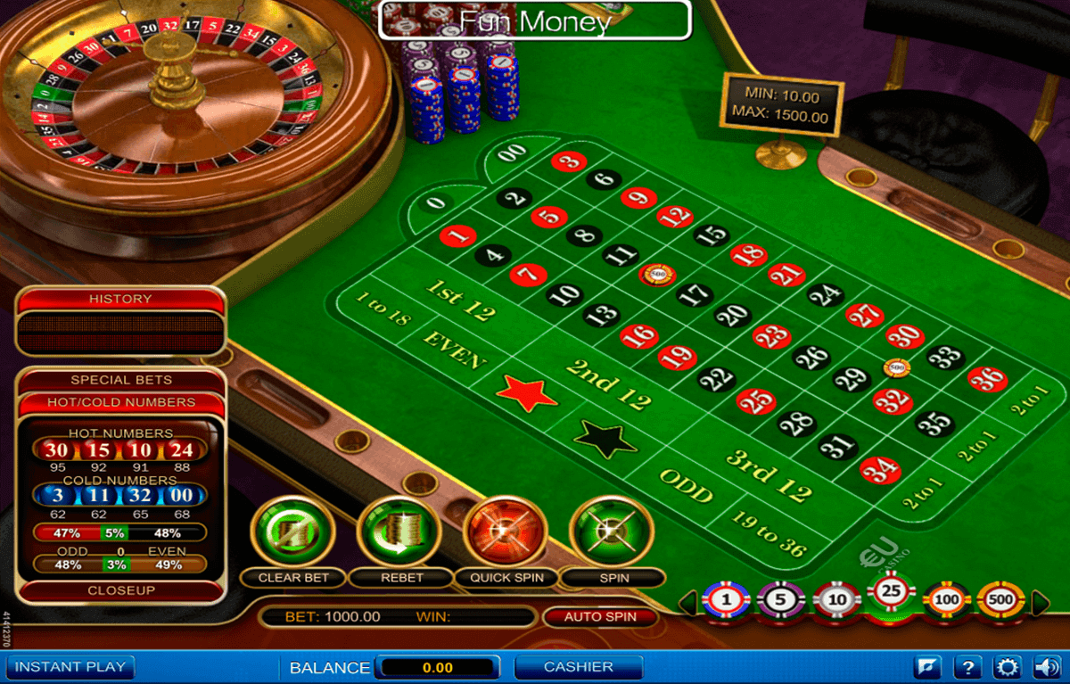 play online roulette for free live