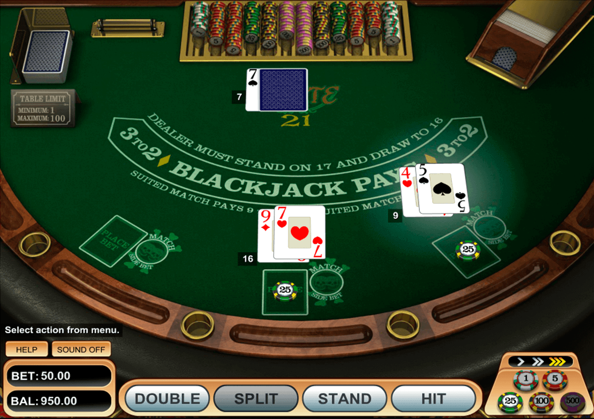 play free blackjack online free